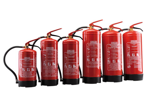 Auswahl der Feuerlöschgeräte Auswahl der Feuerlöschgeräte